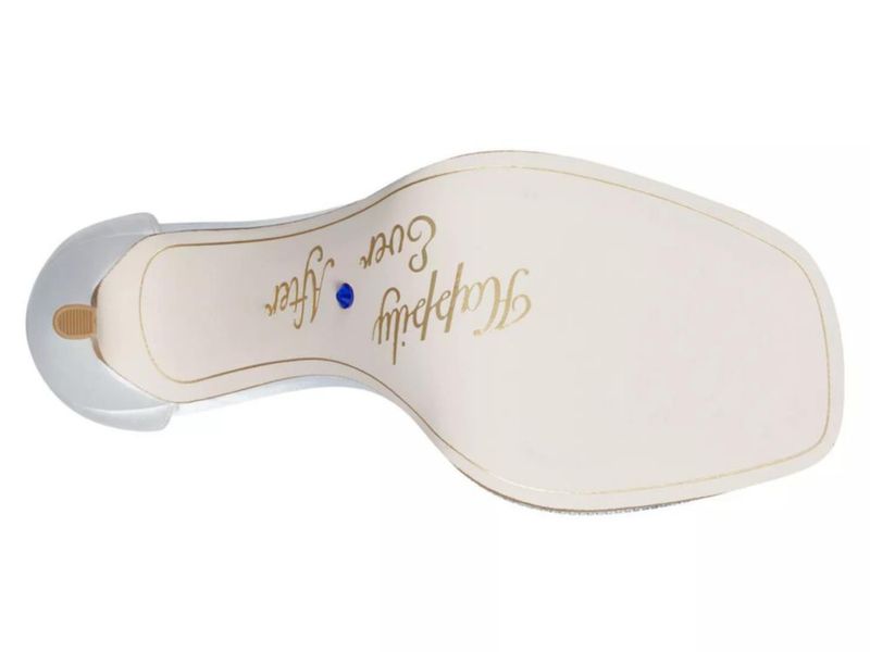 Sandalias Jessica Simpson Ostey satín blanco mujer