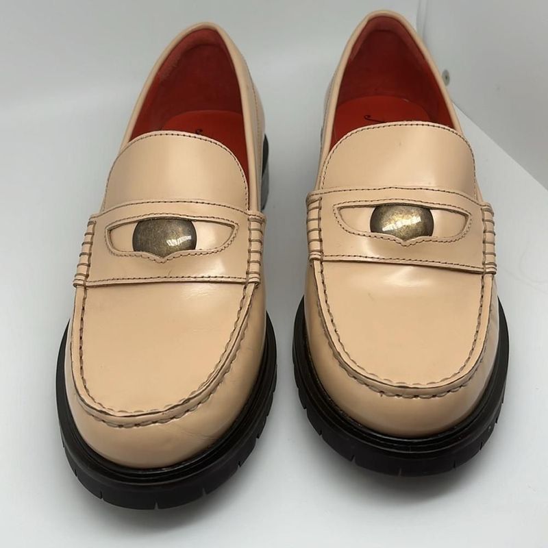 Mocasines Free People Liv Cantaloupe beige mujer