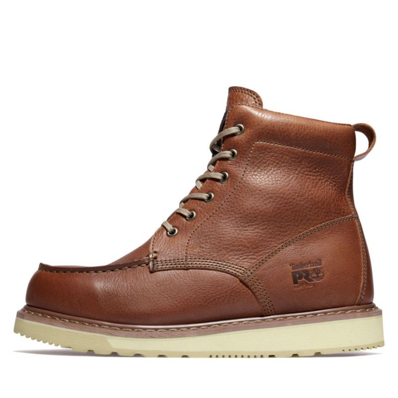Bota Timberland PRO 25 cm Marrón Moc de puntera blanda