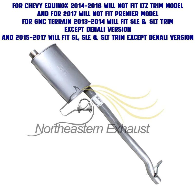 Tubo de Escape Northeastern Exhaust 2.4L 2010-2017