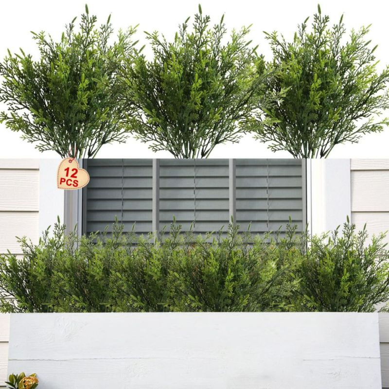 Planta artificial Yoratee 38 cm (12 unidades) resistente a UV
