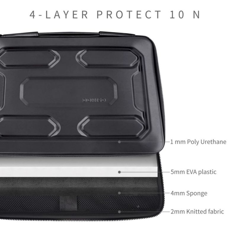 Funda para portátil DOMISO ThinkPad E480/Yoga 920 de 14 pulgadas color negro