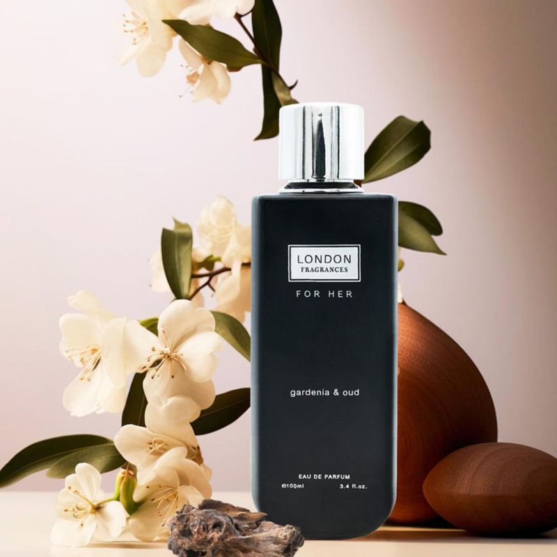 Perfumería fina London Fragrances Gardenia and Oud 100 ml