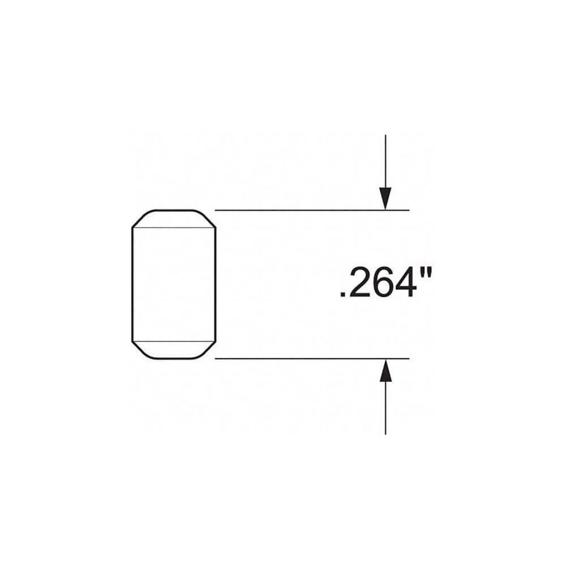 Pin de hardware Kwikset #5 - Diámetro .264