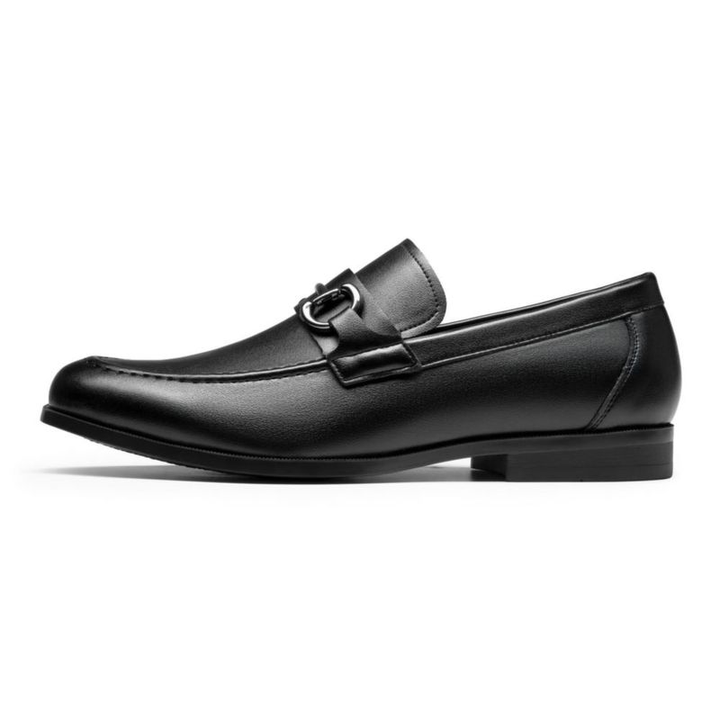 Mocasines formales sin cordones Bruno Marc 9.5 negro