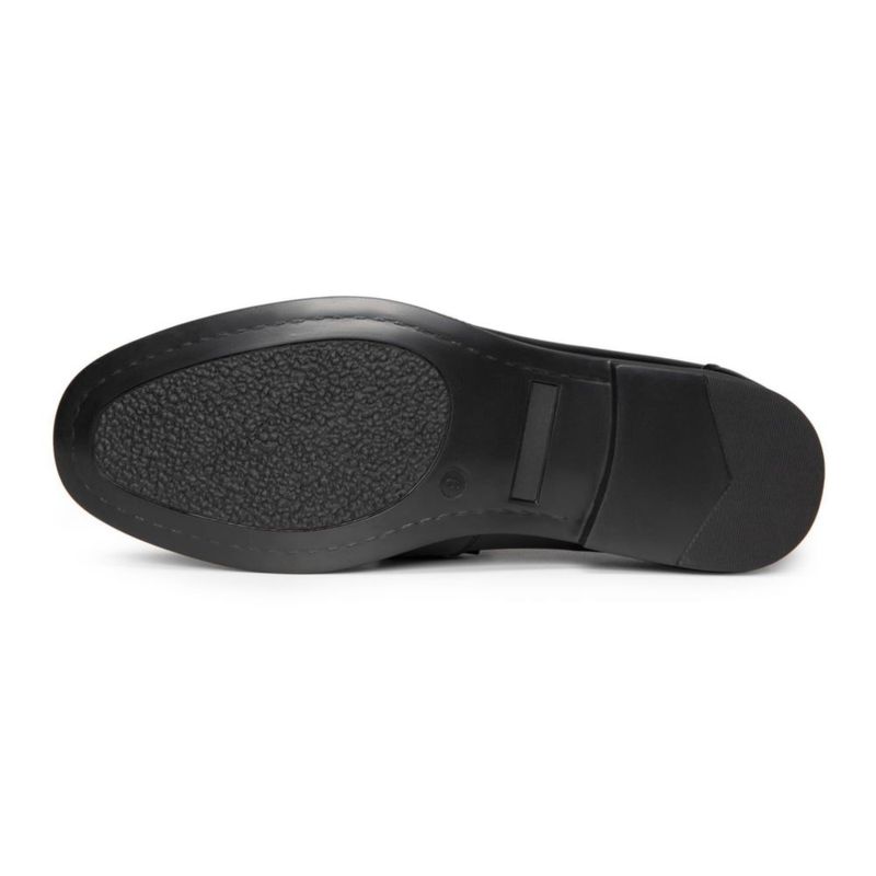 Mocasines formales sin cordones Bruno Marc 9.5 negro