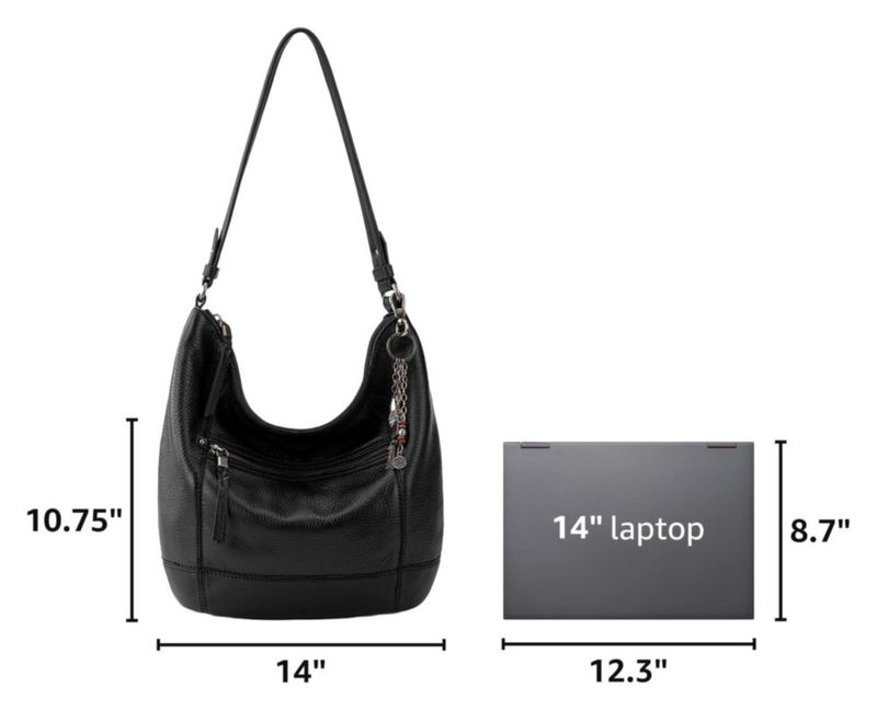 Bolso The Sak 36 cm Sequoia Hobo de Cuero