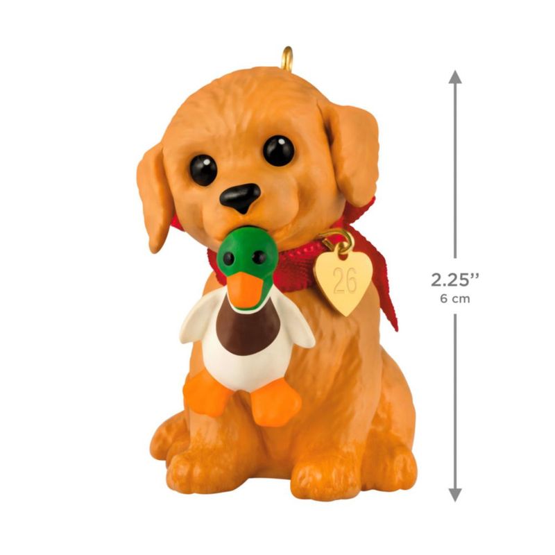 Adorno Hallmark Keepsake 2026 Amor de Cachorro (Perro)