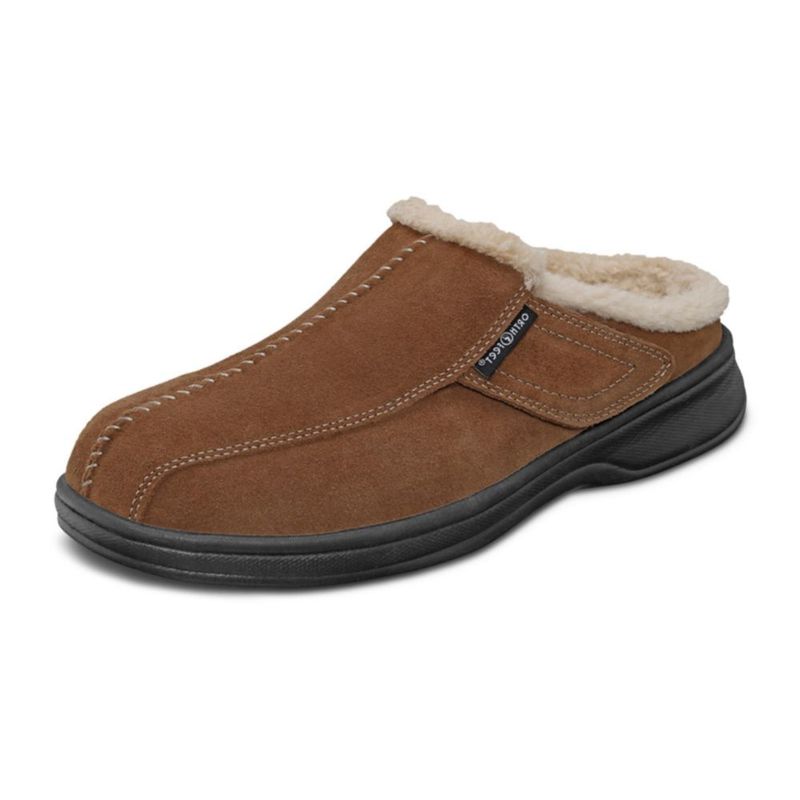 Pantufla ortopédica Orthofeet talla 43 marrón