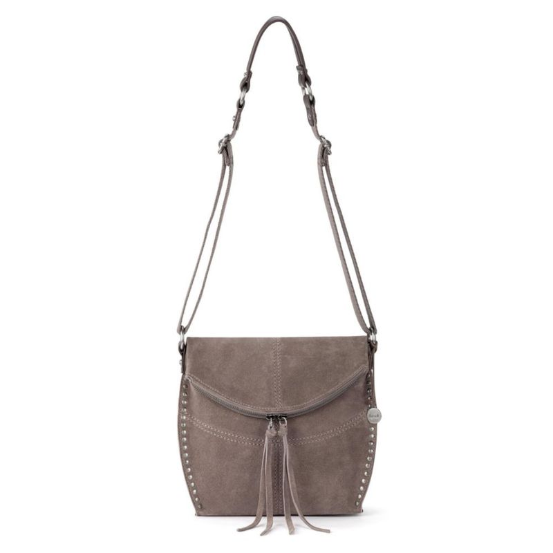 Bolso The Sak de 27 cm de cuero bandolera