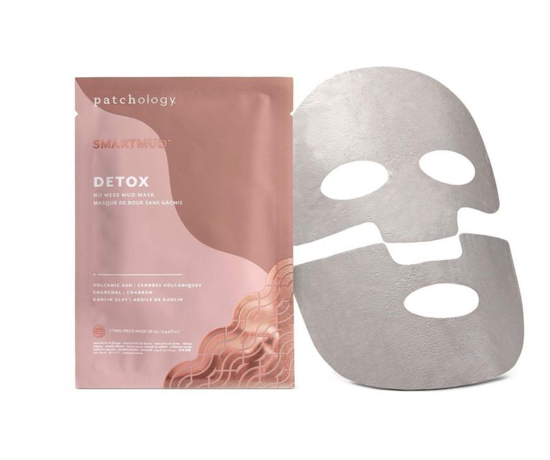 Mascarilla facial Patchology SmartMud Detox Mud 5 minutos 4 unidades