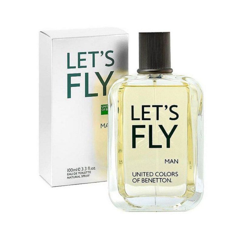 Eau de toilette en aerosol United Colors of Benetton Let's Fly 100 ml