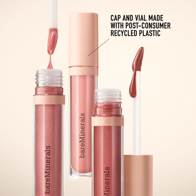 Brillo y bálsamo labial BareMinerals Mineralist Hidratante Vegan Heart