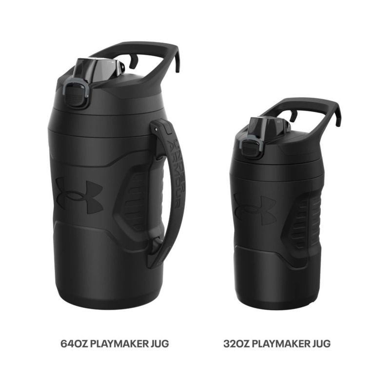 Under Armour Botellas de agua aisladas de 32 oz - Jarra deportiva con gancho para cerca resistente