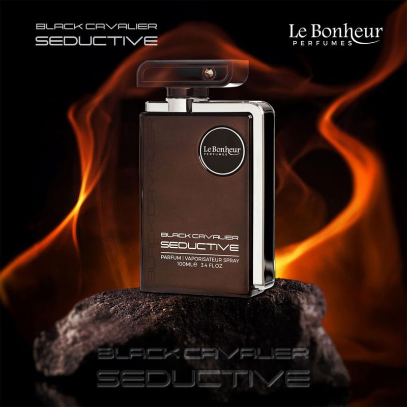 Perfume en Spray Le Bonheur 100 ml Black Cavalier Seductor