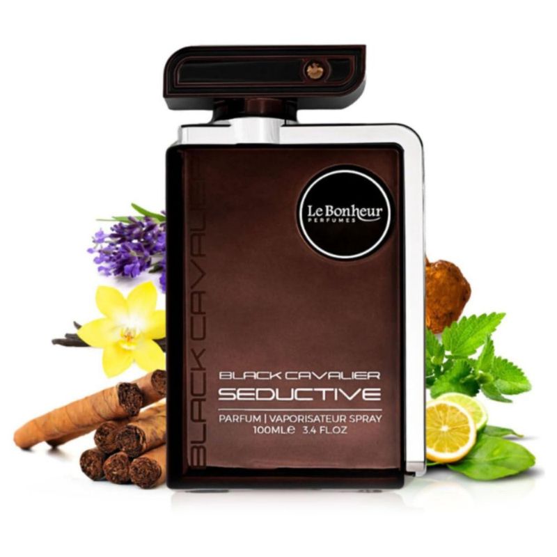 Perfume en Spray Le Bonheur 100 ml Black Cavalier Seductor