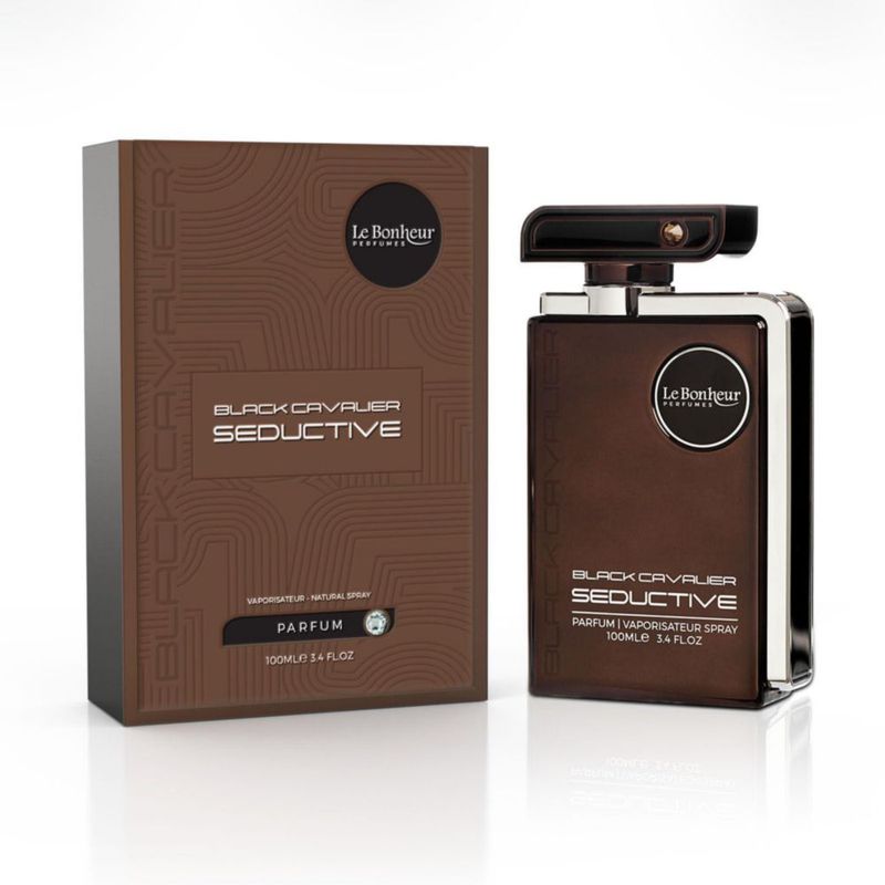 Perfume en Spray Le Bonheur 100 ml Black Cavalier Seductor