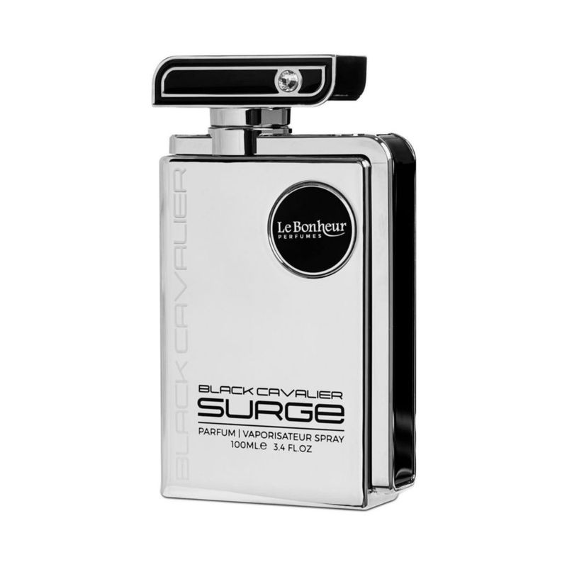 Perfume en spray Le Bonheur Black Cavalier Surge 100 ml