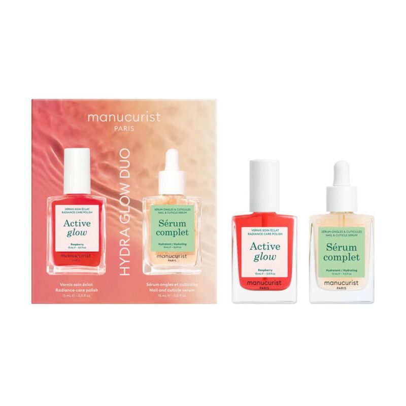 Kit de Cuidado de Uñas Manucurist Hydra Glow Duo Frambuesa
