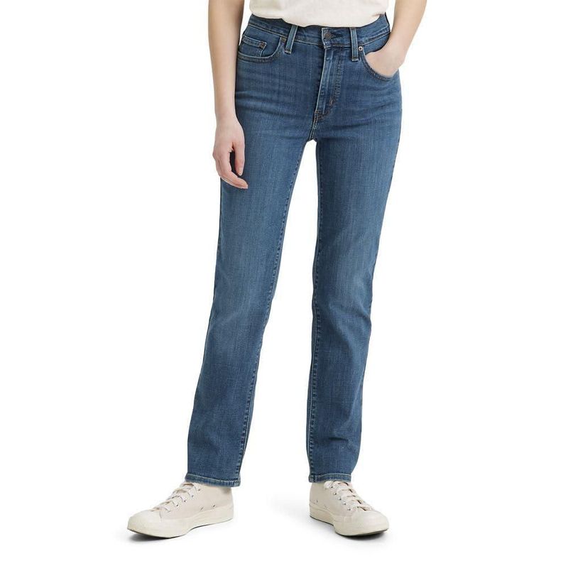 Jeans Levi's 724 Mujer de talle alto y corte recto con stretch