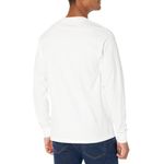 Camisa Hanes de manga larga blanca talla mediana pack de 2