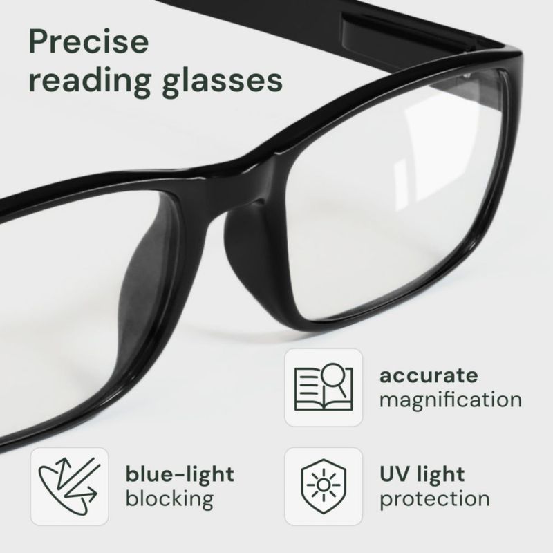 Gafas de lectura Gaoye luz azul 5 unidades +2.25