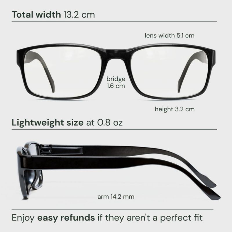 Gafas de lectura Gaoye luz azul 5 unidades +2.25