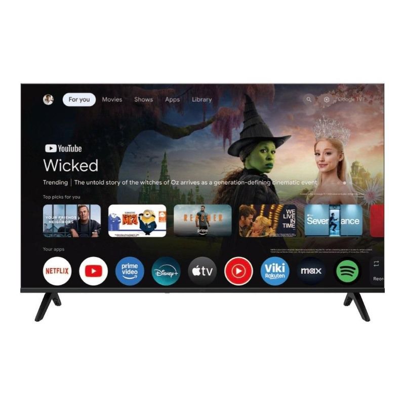 Televisión Smart Ghia Google TV 50 Pulgadas, QLED, UHD 4K, Dolby Audio