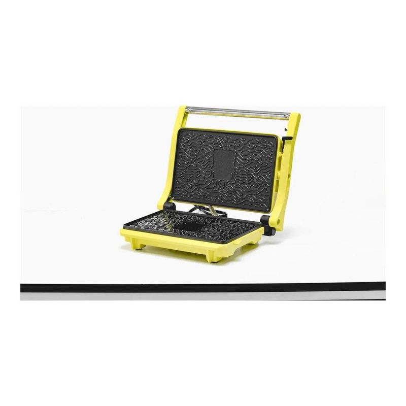 Parrilla Grill Bob Esponja BOBE3 760W Placas Antiadherentes Acero Inoxidable