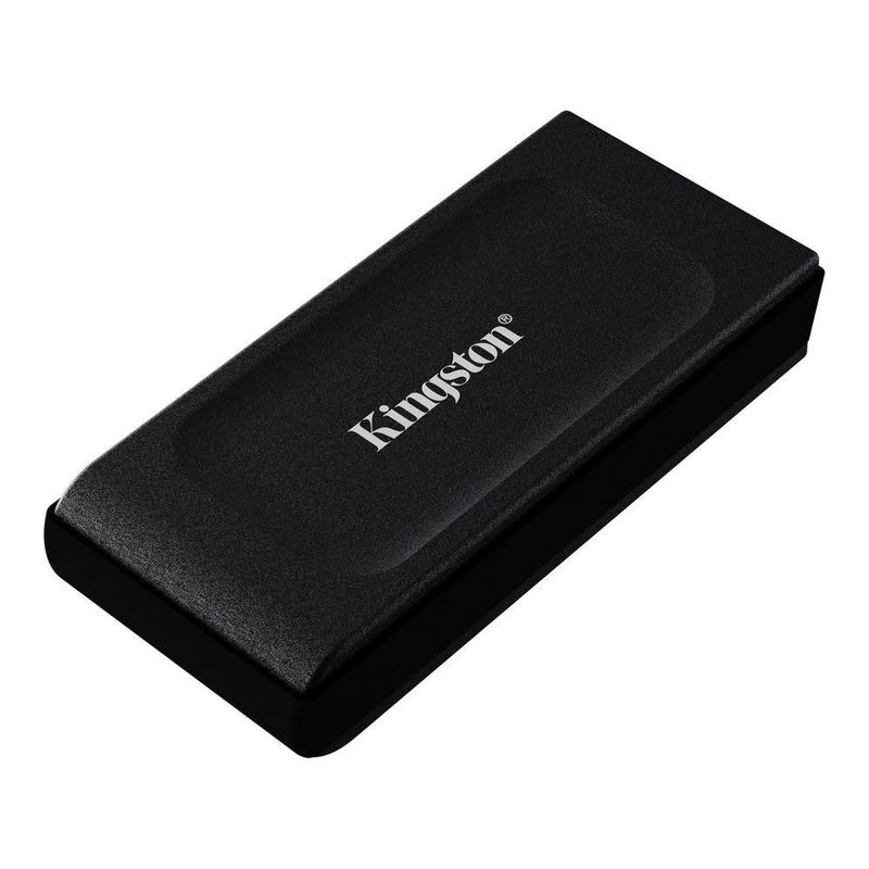 Unidad de Estado Sólido Kingston XS1000 Externa 1 TB, USB 3.2 Gen 2, Lectura 1050 y Escritura 1000 MB/s, Conector Tipo A a Tipo C, SXS1000/1000G