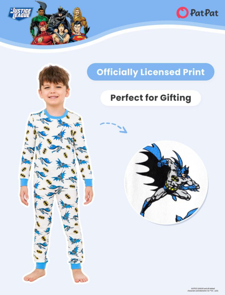 Pijamas DC Comics 5-6 años Batman (conjunto de 2 piezas)