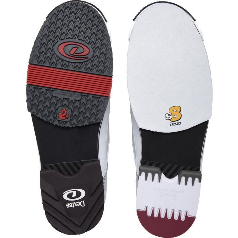 Zapatos de bolos Dexter 29 cm blanco/negro BOA