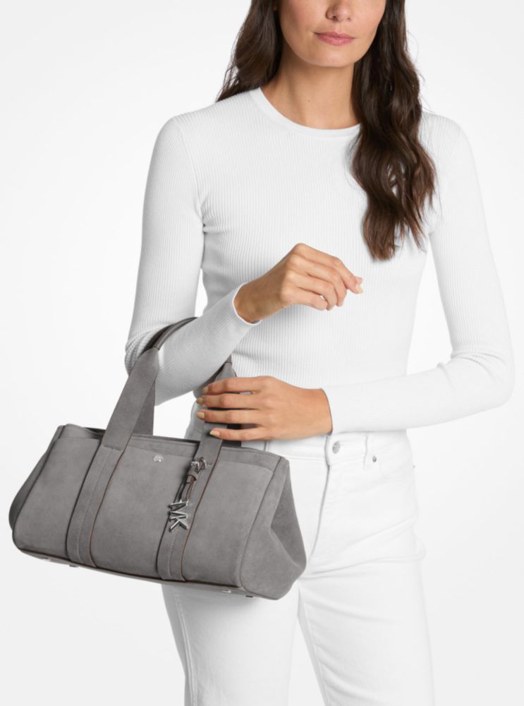 Bolso Michael Kors Romee Small de gamuza Storm