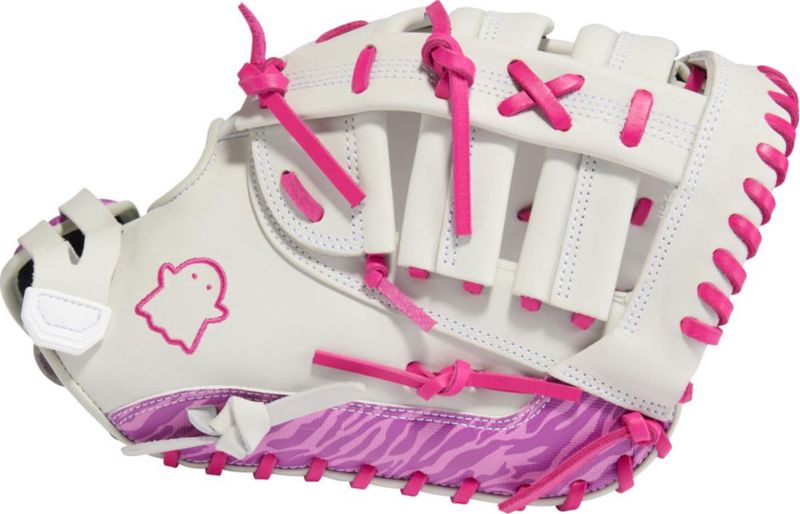 Guante de Primera Base Easton Ghost NX Fastpitch 33 cm LHT Blanco/Baya