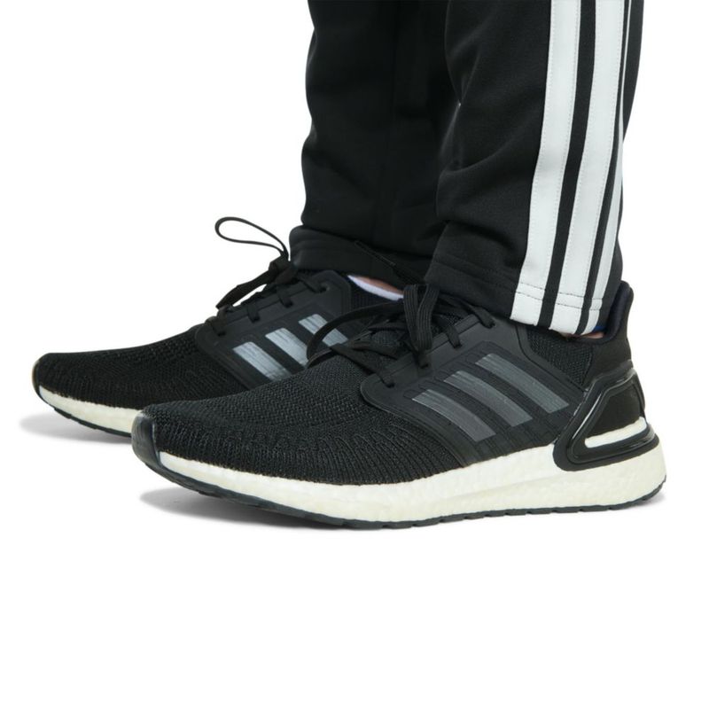 Pantalones adidas para niños 3 rayas entallado negro