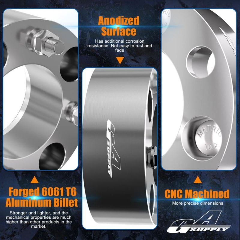 Espaciadores de Rueda GAsupply 50 mm 4x110 74 mm 12x1.25 (Juego de 4)