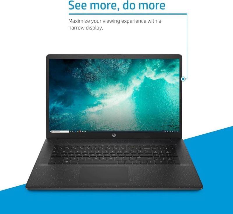 Portátil HP Ryzen 5 de 173" 8 GB RAM 256 GB SSD Wi‑Fi 6