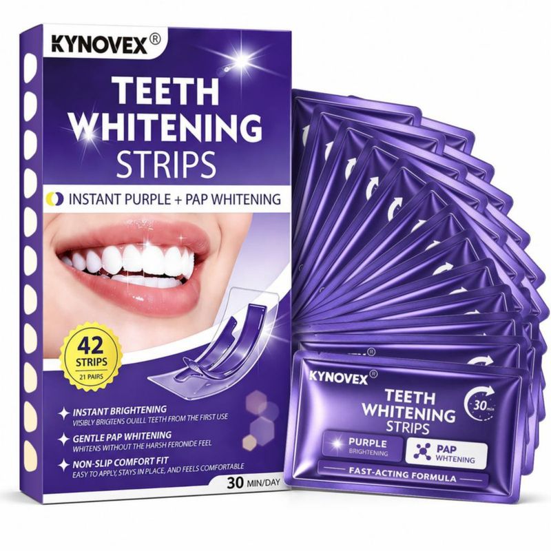 Blanqueador Dental KYNOVEX 42 Tiras PAP Baja Sensibilidad