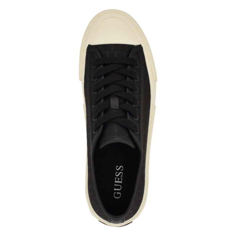 Zapatillas GUESS Carey de lona baja negras