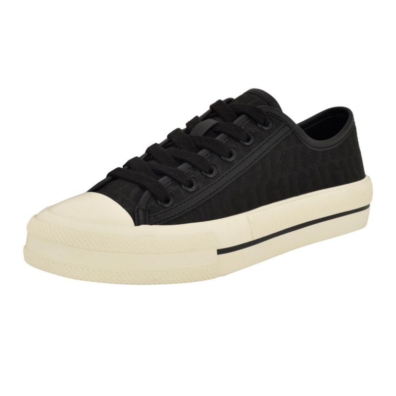 Zapatillas GUESS Carey de lona baja negras