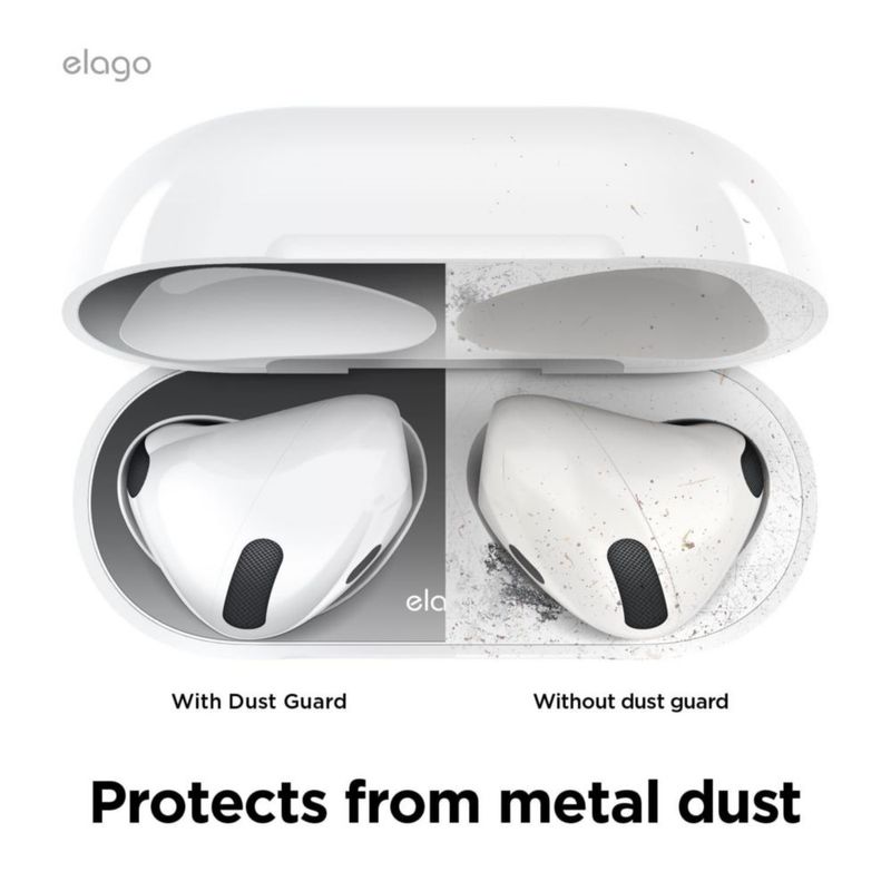 Protector anti‑polvo elago para AirPods 5 y 4