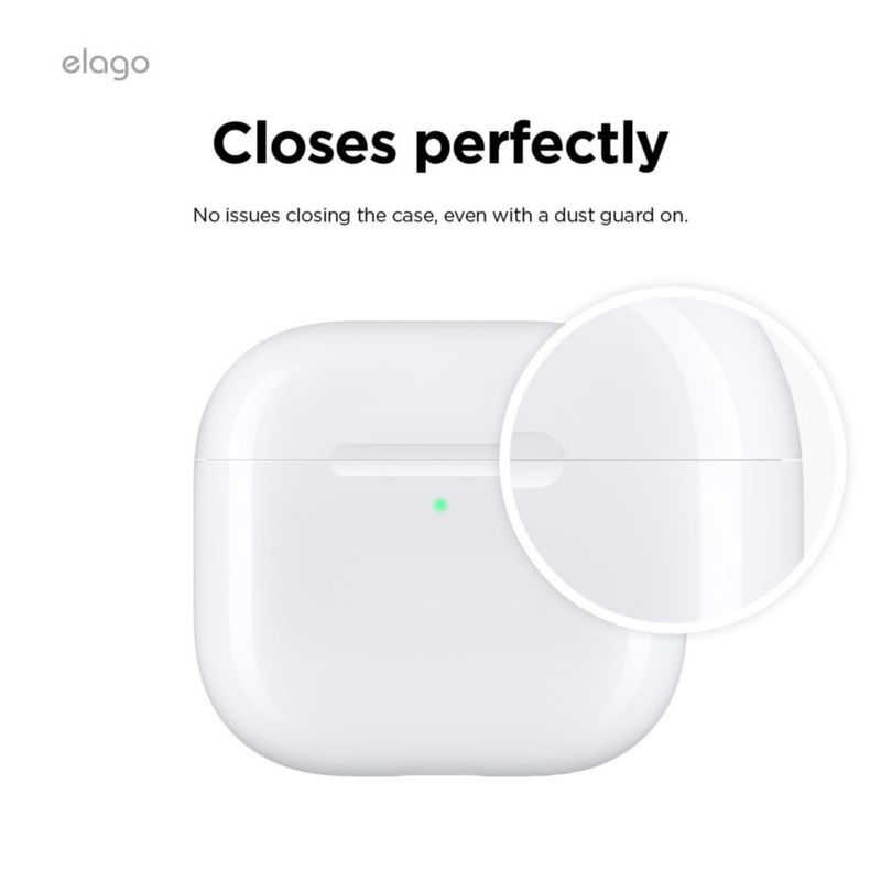 Protector anti‑polvo elago para AirPods 5 y 4