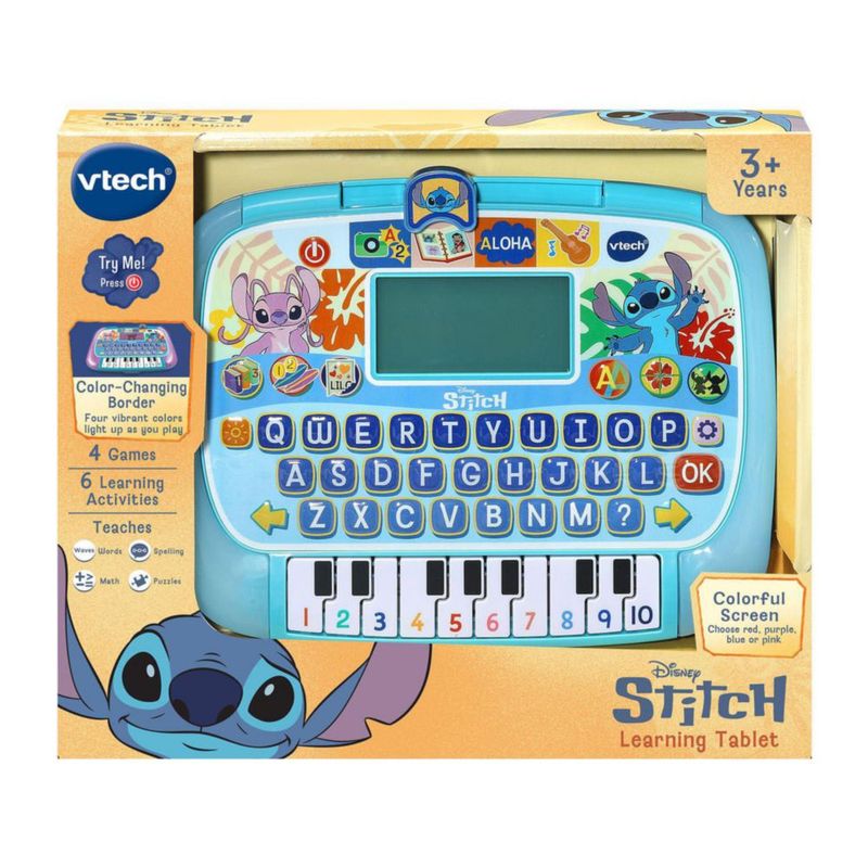 Tablet de Aprendizaje VTech Disney Stitch 3+ años