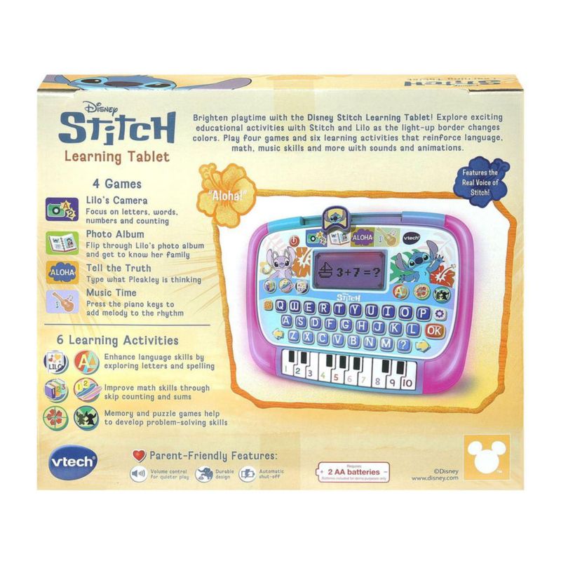 Tablet de Aprendizaje VTech Disney Stitch 3+ años