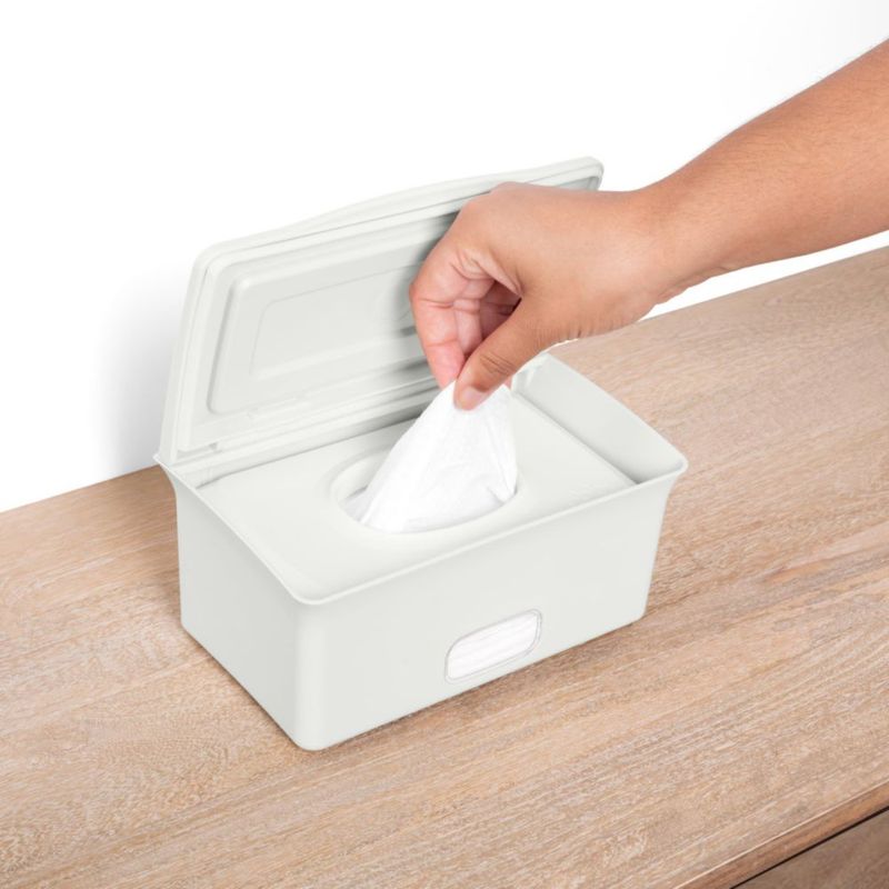 Dispensador de Toallitas Ubbi con Plato Ponderado – Color Avena