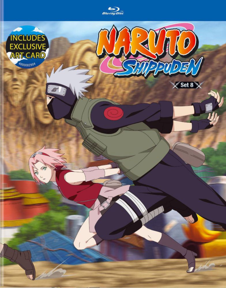 Serie de TV Viz Media Naruto Shippuden Set 8 (BD)