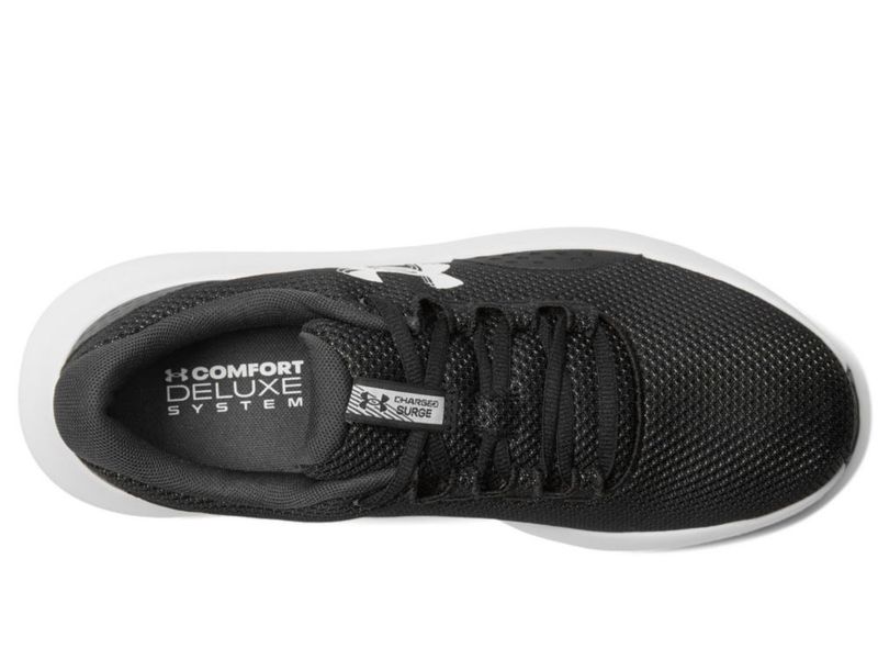 Zapatillas Under Armour Charged Surge 4 4E negras extra anchas talla 14 (hombres)