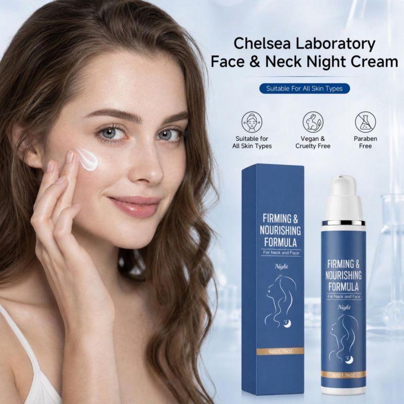 Crema de Noche Yoneya 50 ml Reafirmante para Rostro y Cuello