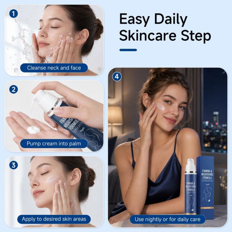 Crema de Noche Yoneya 50 ml Reafirmante para Rostro y Cuello