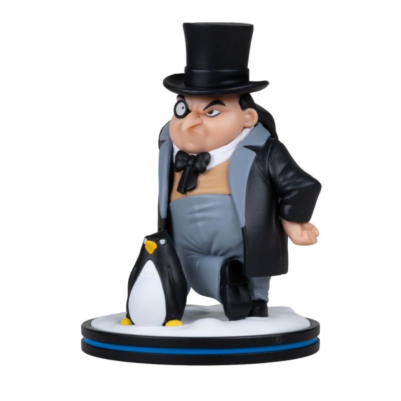 Figura de acción McFarlane Toys El Pingüino Q‑Fig de 4 pulgadas